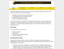 Tablet Screenshot of ehrlichorg.com
